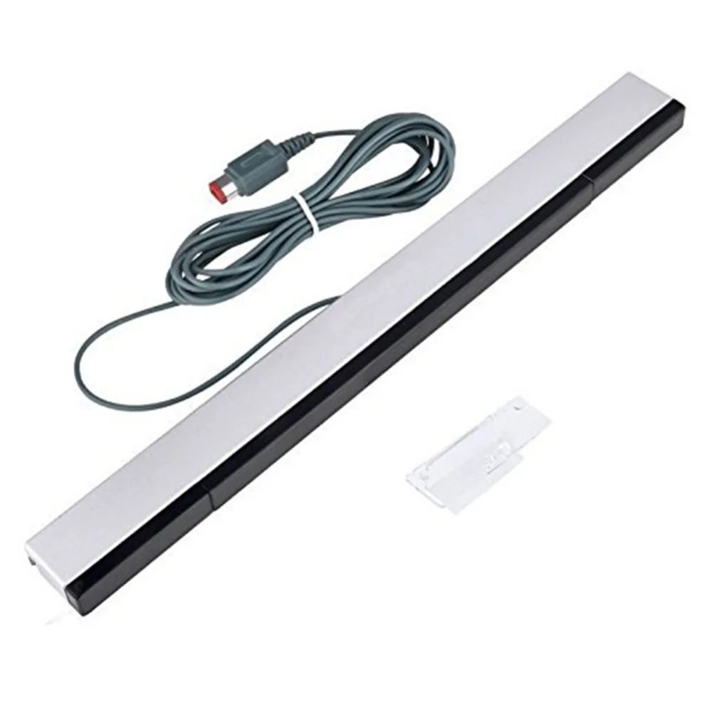 

Wired Infrared IR Signal Ray Sensor Bar Receiver Motion Sensor Game Move Remote Bar Inductor Receiver for Nintend Wii or Wii U