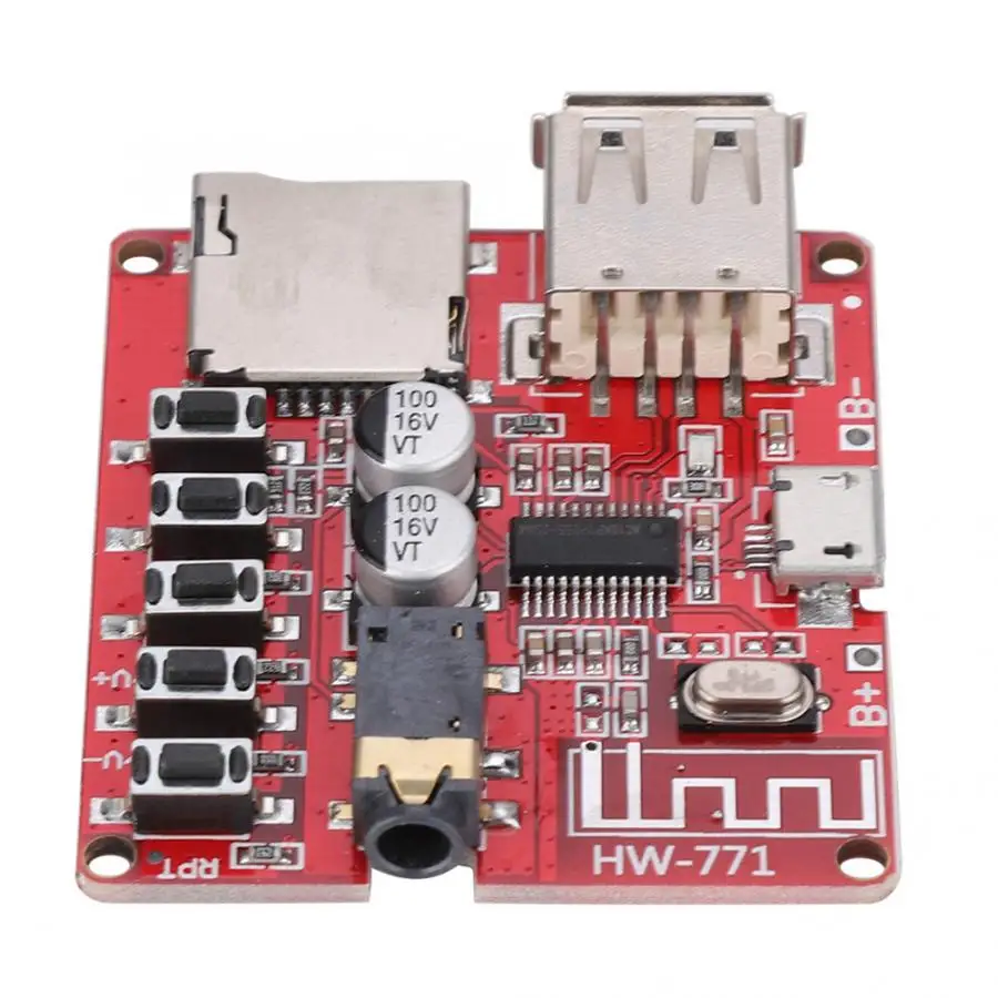 Power Amplifier Audio Receiver Module Car Motherboard Speaker Bluetooth MP3 Stereo Board Hot Sale
Power Amplifier Audio Receiver Module Car Motherboard Speaker Bluetooth MP3 Stereo Board Hot Sale