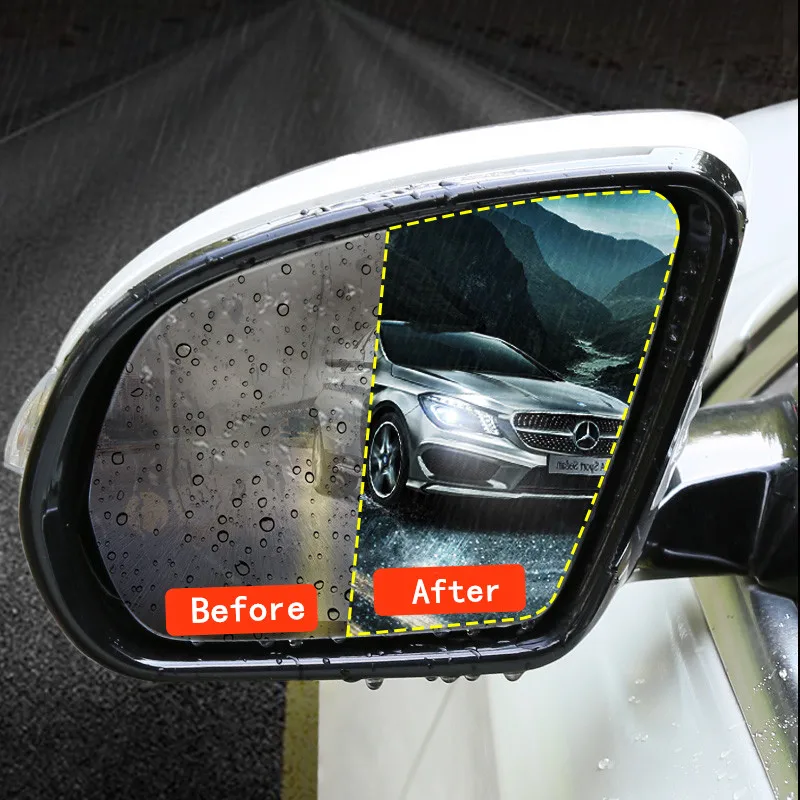 2pcs Car Rearview Mirror Rainproof Anti-fog Auto Dimming Film Sticker Anti-dazzling Rain Shield Replacement Car-styling
2pcs Car Rearview Mirror Rainproof Anti-fog Auto Dimming Film Sticker Anti-dazzling Rain Shield Replacement Car-styling