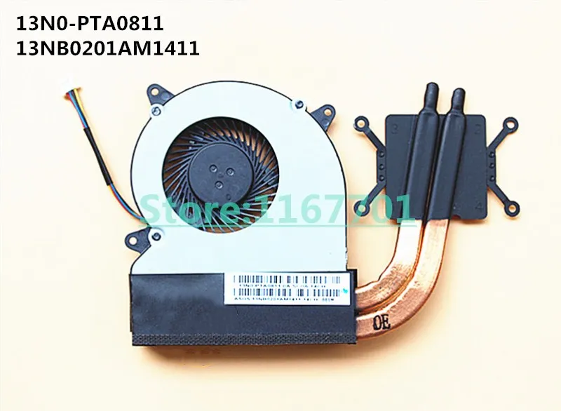 New Original Laptop/Notebook CPU cooling Radiator Heatsink&Fan for Asus N750 N750J N750JV N750JK 13N0-PTA0811 13NB0201AM1411 UMA
New Original Laptop/Notebook CPU cooling Radiator Heatsink&Fan for Asus N750 N750J N750JV N750JK 13N0-PTA0811 13NB0201AM1411 UMA