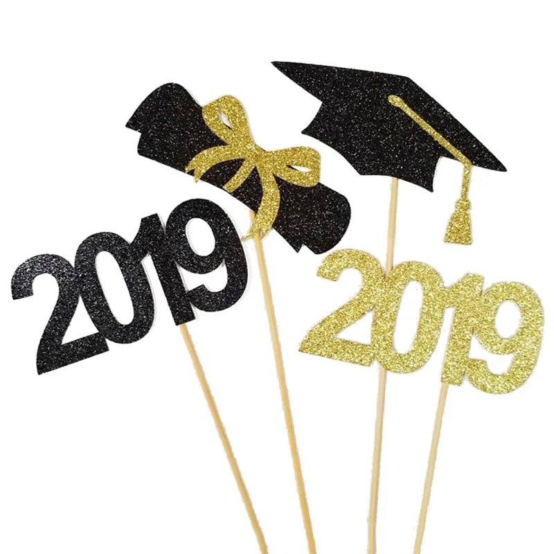 12PCS Graduation Cake Cards 2019 Graduate Hat Book Roll Pattern Cake Toppers Cake Picks Gift Cupcake Decor Party Supplies
12PCS Graduation Cake Cards 2019 Graduate Hat Book Roll Pattern Cake Toppers Cake Picks Gift Cupcake Decor Party Supplies