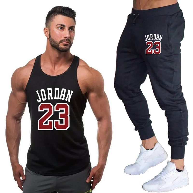 New 2019 Men Vest + Men's Trousers muscle shirt Jordan 23 clothing tank top men sleeveless tops bodybuilding stringer vest
New 2019 Men Vest + Men's Trousers muscle shirt Jordan 23 clothing tank top men sleeveless tops bodybuilding stringer vest