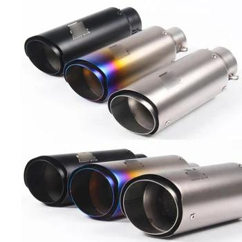 Universal 38-51mm 38-60mm Exhaust Pipe Motorcycle Tail Escape No Db Killer for Dirt Bike Scooter Modified Tips 250 mm 
Universal 38-51mm 38-60mm Exhaust Pipe Motorcycle Tail Escape No Db Killer for Dirt Bike Scooter Modified Tips 250 mm