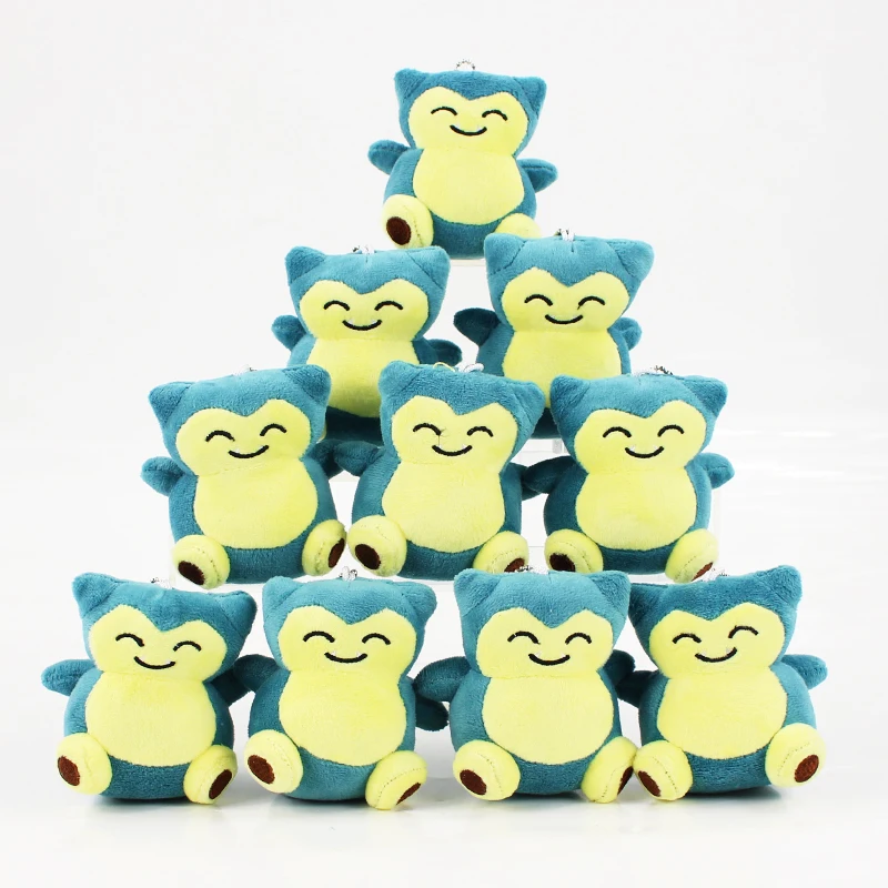 10pcs/lot 9cm Anime Snorlax Plush Toy Kawaii Snorlax Keychain Pendant Animal Peluche Doll Gift for Friends
10pcs/lot 9cm Anime Snorlax Plush Toy Kawaii Snorlax Keychain Pendant Animal Peluche Doll Gift for Friends