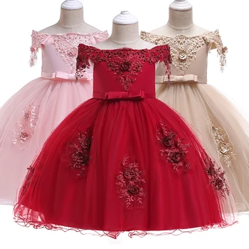 New Year Dress 3D Rose Flower Girls Dresses Baby Girl Dress Christmas Party Ball Gown Dress Baby Girls Clothes Short Sleeve
New Year Dress 3D Rose Flower Girls Dresses Baby Girl Dress Christmas Party Ball Gown Dress Baby Girls Clothes Short Sleeve