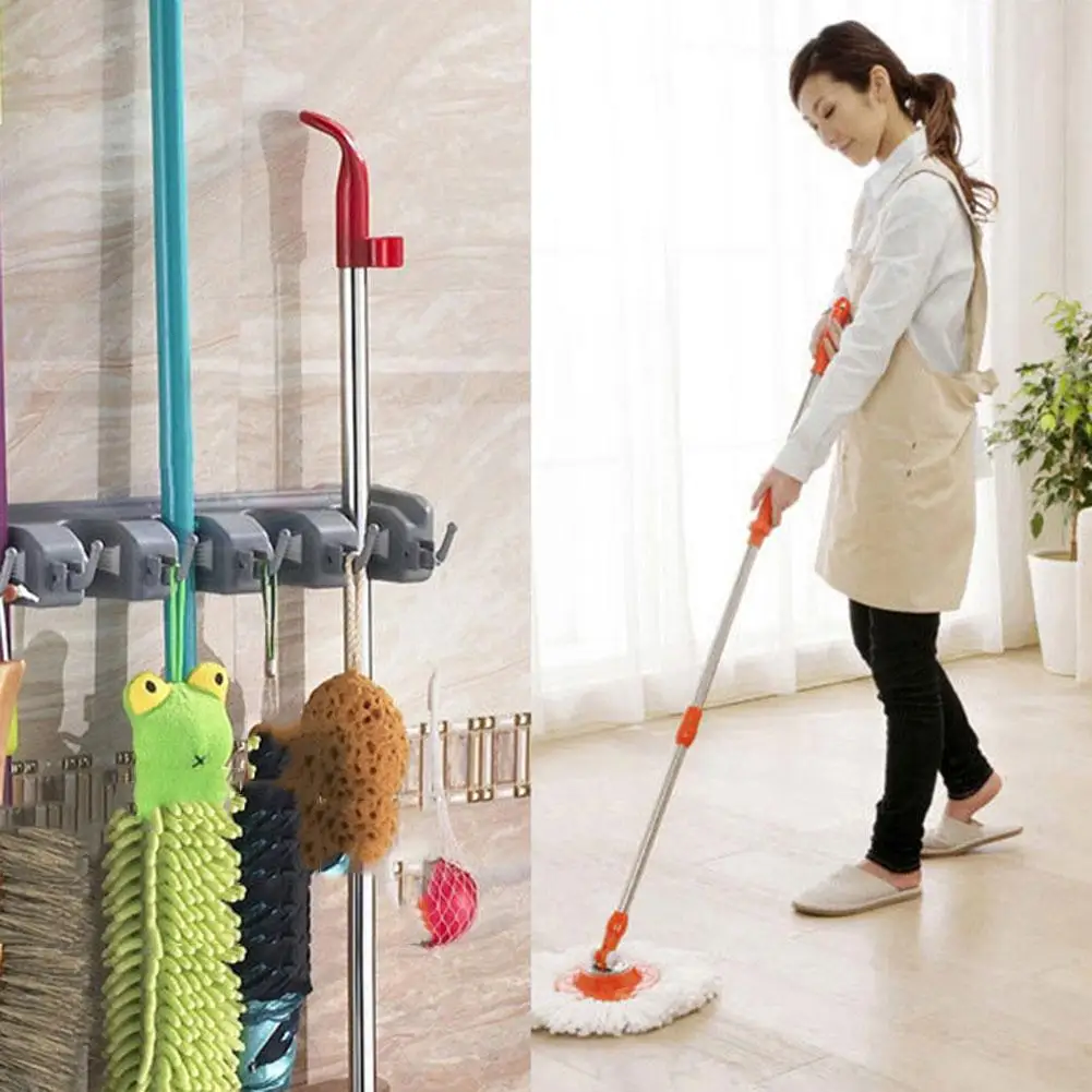 Mop Racks Besom Racks ABS Environmental Protection Multi-function Hooks Bathroom Storage Shelves Hanger
Mop Racks Besom Racks ABS Environmental Protection Multi-function Hooks Bathroom Storage Shelves Hanger