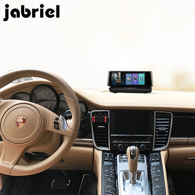 Зеркало заднего вида Jabriel Android 4G 8 " ADAS DVR Full HD 1080P GPS навигация двойная
