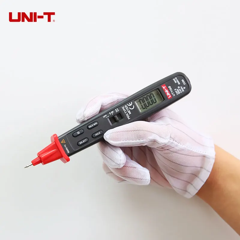 UNI-T UT118B Handheld/Palm-Size Pen Type LCD Digital Multimeter DMM DJNG Volt AMP Tester Meter
UNI-T UT118B Handheld/Palm-Size Pen Type LCD Digital Multimeter DMM DJNG Volt AMP Tester Meter