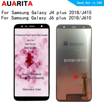 LCD Display For Samsung J4 Plus LCD J4 Plus J415 J415F LCD For Samsung J610 J6 Plus J610FN LCD Screen Touch Digitizer Assembly
LCD Display For Samsung J4 Plus LCD J4 Plus J415 J415F LCD For Samsung J610 J6 Plus J610FN LCD Screen Touch Digitizer Assembly