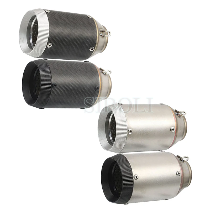 51MM Inlet 160MM Length Motorcycle AR Racing Exhaust Muffler Pipe Titanium Color Motorbike Muffler Exhaust Pipe Have Sticker
51MM Inlet 160MM Length Motorcycle AR Racing Exhaust Muffler Pipe Titanium Color Motorbike Muffler Exhaust Pipe Have Sticker
