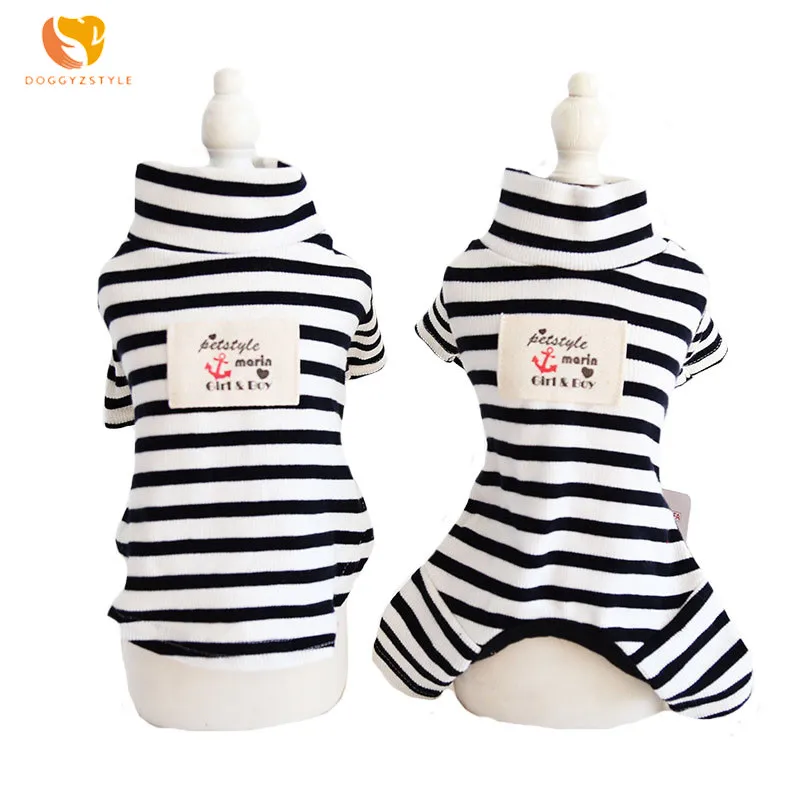 DOGGYZSTYLE Pet Dog Clothes Jumpsuit Stripe Vest Shirt Puppy Pajamas T Shirt Vest For Small Dogs Chihuahua Teddy Yorkshire
DOGGYZSTYLE Pet Dog Clothes Jumpsuit Stripe Vest Shirt Puppy Pajamas T Shirt Vest For Small Dogs Chihuahua Teddy Yorkshire