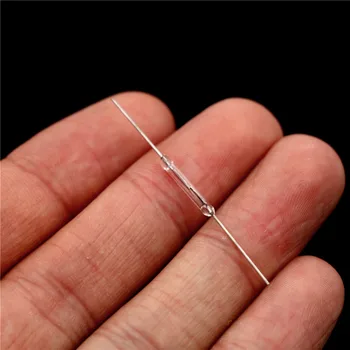 5 Pcs 10-15AT MKA-14103 Gold Tone Leads Glass N/O SPST Reed Switches 2 X 14mm New 
5 Pcs 10-15AT MKA-14103 Gold Tone Leads Glass N/O SPST Reed Switches 2 X 14mm New