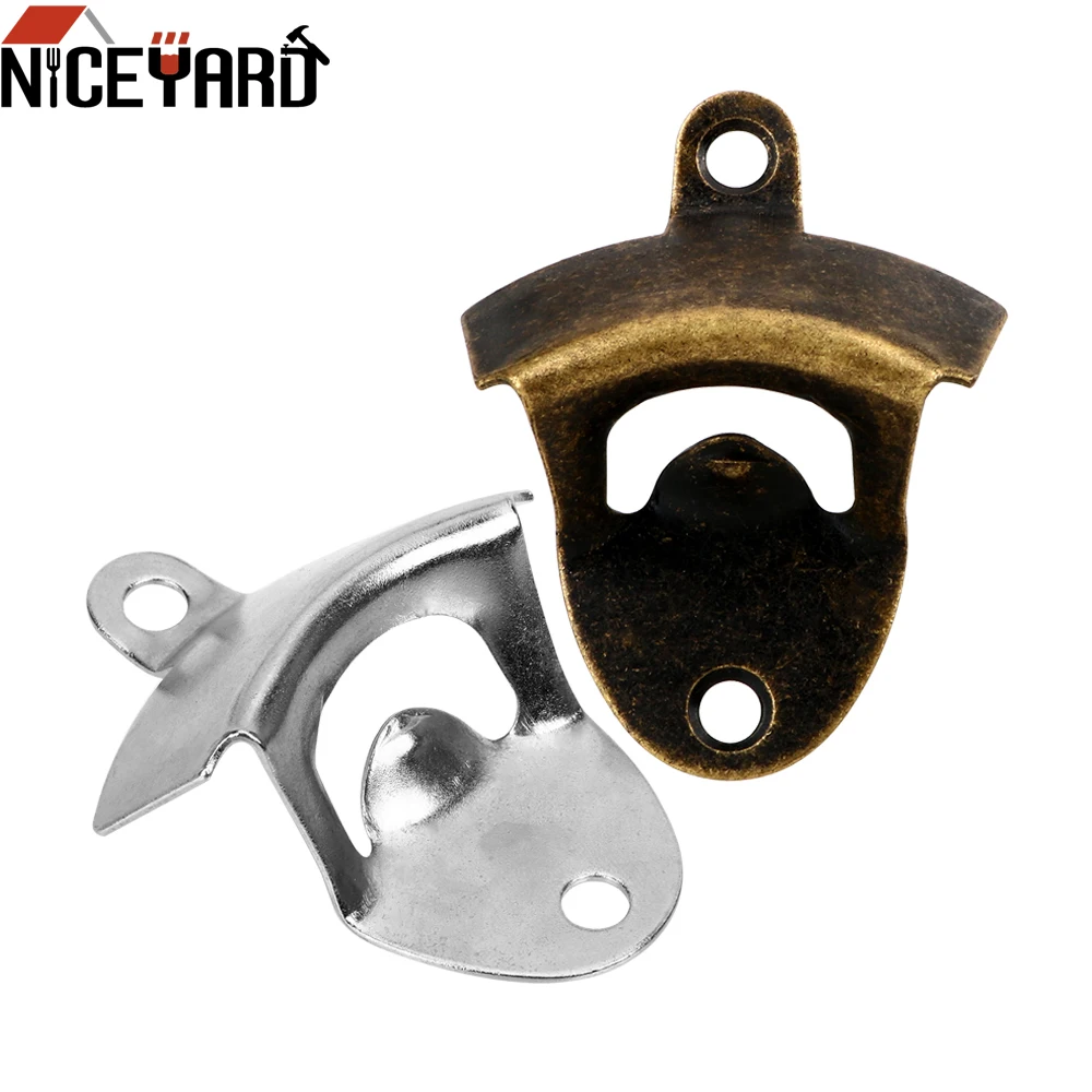 Бронзовый настенный Открыватель NICEYARD для пивных бутылок открывалка консервных