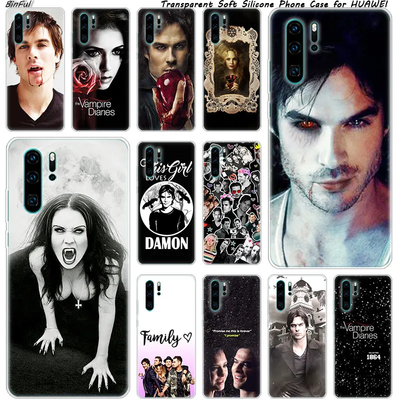 Hot The Vampire Diaries Soft Silicone Phone Case for Huawei P30 P20 Pro P10 P9 P8 Lite 2017 P Smart Z Plus 2019 NOVA 3 3i Cover
Hot The Vampire Diaries Soft Silicone Phone Case for Huawei P30 P20 Pro P10 P9 P8 Lite 2017 P Smart Z Plus 2019 NOVA 3 3i Cover