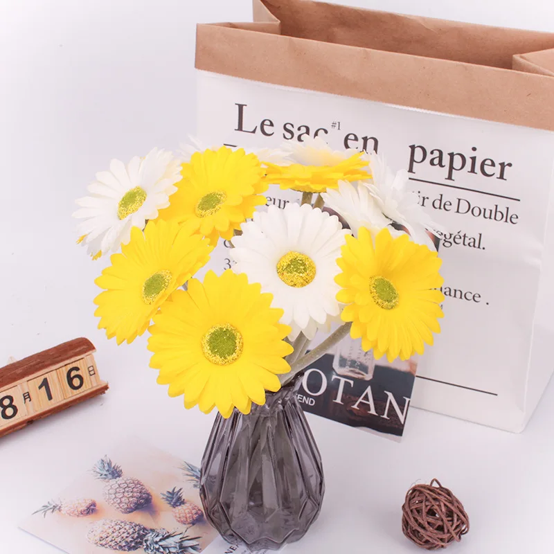 Artificial Sunflower Arrangements 5pcs/lot Real Touch PU Fake Flower Length 28cm Wedding Party Decoration Bouquet AQ218
Artificial Sunflower Arrangements 5pcs/lot Real Touch PU Fake Flower Length 28cm Wedding Party Decoration Bouquet AQ218