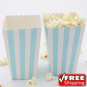 36pcs Light Blue Striped Printed Popcorn Boxes-Baby Shower Birthday Party-Stripe Favor Gift Candy Snack Paper Treat Boxes,Bags
36pcs Light Blue Striped Printed Popcorn Boxes-Baby Shower Birthday Party-Stripe Favor Gift Candy Snack Paper Treat Boxes,Bags