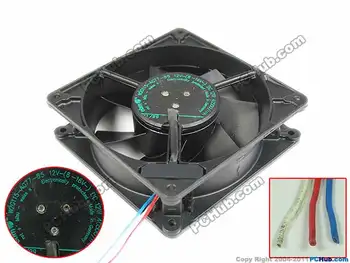 papst W2G115-AG77-85 DC 12V 12W 3-wire 127x127x38mm Server Cooling Fan