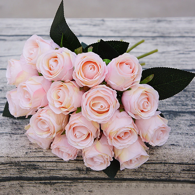 18pcs/lots Artificial Rose Flowers Wedding bouquet White Pink Thai Royal Rose Silk flowers Home Decoration Wedding Party Decor
18pcs/lots Artificial Rose Flowers Wedding bouquet White Pink Thai Royal Rose Silk flowers Home Decoration Wedding Party Decor