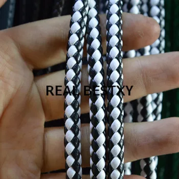 REAL BESTXY 5m/lot 6mm black and white super fiber leather cords for bracelets necklace leather strips bracelets DIY materials
REAL BESTXY 5m/lot 6mm black and white super fiber leather cords for bracelets necklace leather strips bracelets DIY materials