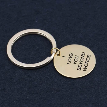 Boyfriend/Girlfriend ychain Round Card Keyring Hand Carved I LOVE YOU BE YOND WORDS Keyfob Keysholder
Boyfriend/Girlfriend ychain Round Card Keyring Hand Carved I LOVE YOU BE YOND WORDS Keyfob Keysholder