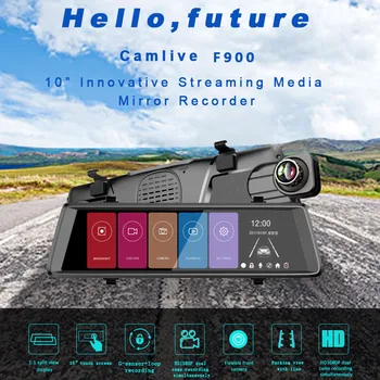 10 Inch Double Recording Car Driving Recorder Car DVR Sprint Camera Front And Rear Camera LED Night Vision Reversing Camera
10 Inch Double Recording Car Driving Recorder Car DVR Sprint Camera Front And Rear Camera LED Night Vision Reversing Camera