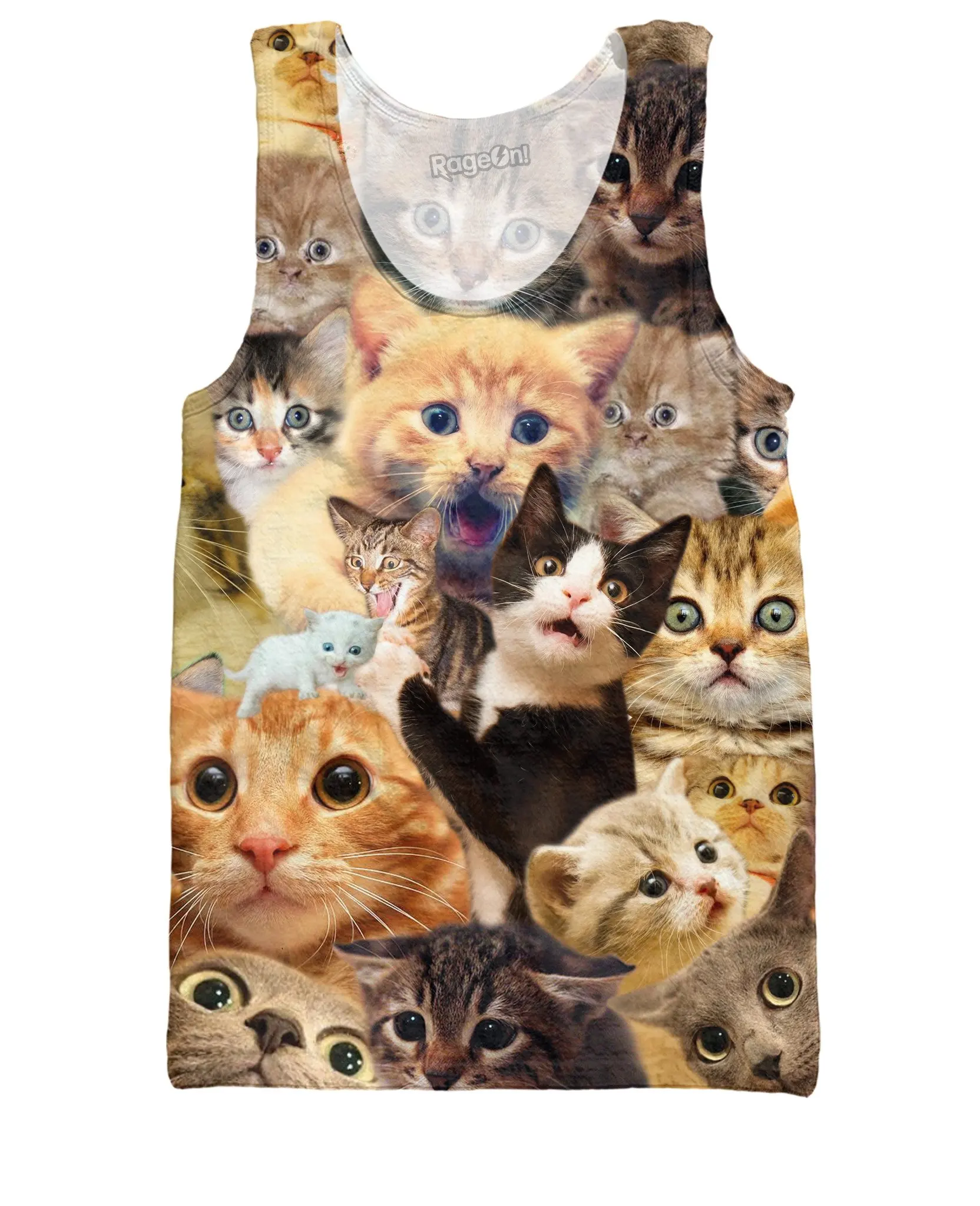 Surprised Cats Tank Top 3D Print Vest Sexy Fashion Clothing Stringer Singlets Jersey
Surprised Cats Tank Top 3D Print Vest Sexy Fashion Clothing Stringer Singlets Jersey