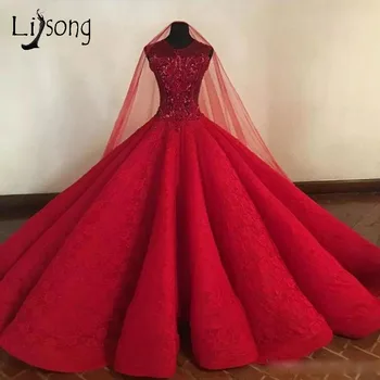Gorgeous Red Lush Lace Prom Dresses 2018 With Beaded Crystal Long Ball Gowns Dubai Prom Gowns Saudi Arabic Vestido Longo
Gorgeous Red Lush Lace Prom Dresses 2018 With Beaded Crystal Long Ball Gowns Dubai Prom Gowns Saudi Arabic Vestido Longo