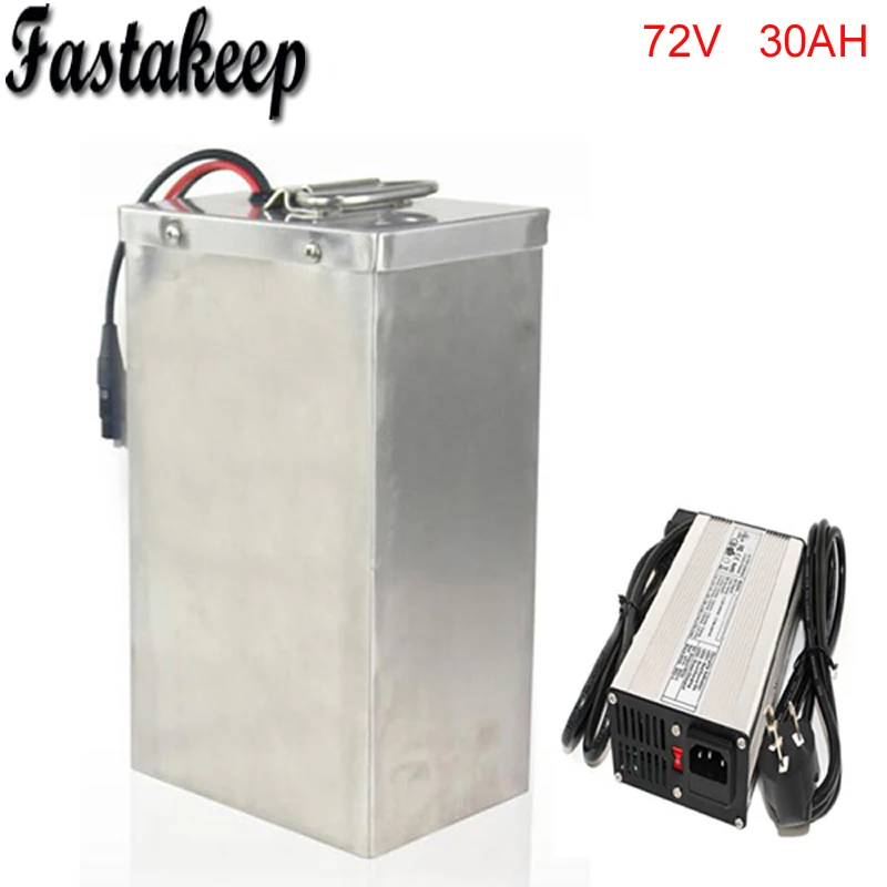 72Volt 3000Watt Lithium eBike Battery 72V 30Ah 18650 Battery Pack For Electric Bike
72Volt 3000Watt Lithium eBike Battery 72V 30Ah 18650 Battery Pack For Electric Bike