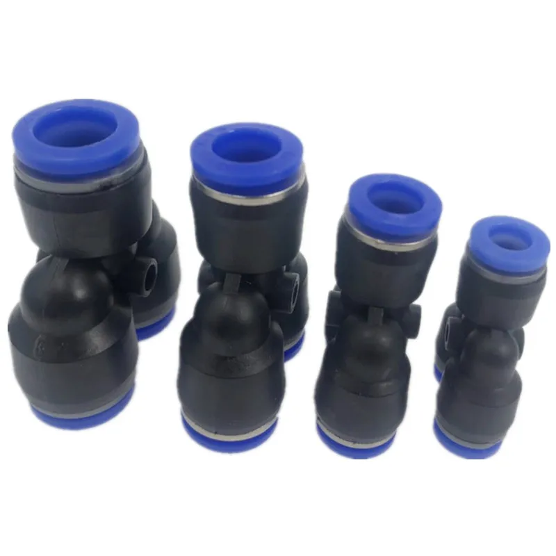 5Pcs "Y" Pneumatic Connector Tee Union Push In Fitting for Air Pipe joint OD 4 6 8 10 12MM
5Pcs "Y" Pneumatic Connector Tee Union Push In Fitting for Air Pipe joint OD 4 6 8 10 12MM