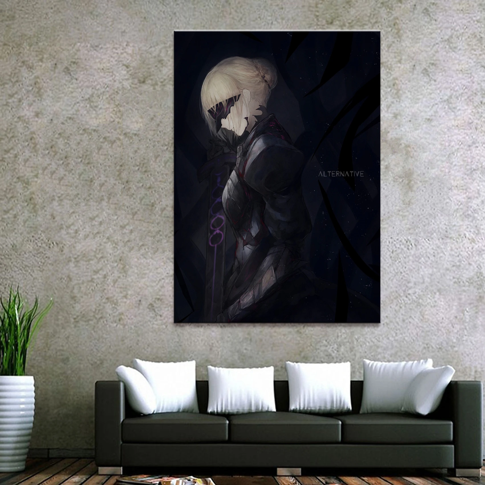 Home Decor Canvas 1 Piece Sexy Anime Fate Grand Order Saber Alter Art Posters and Prints Painting Home Decoration Wall Pictures
Home Decor Canvas 1 Piece Sexy Anime Fate Grand Order Saber Alter Art Posters and Prints Painting Home Decoration Wall Pictures