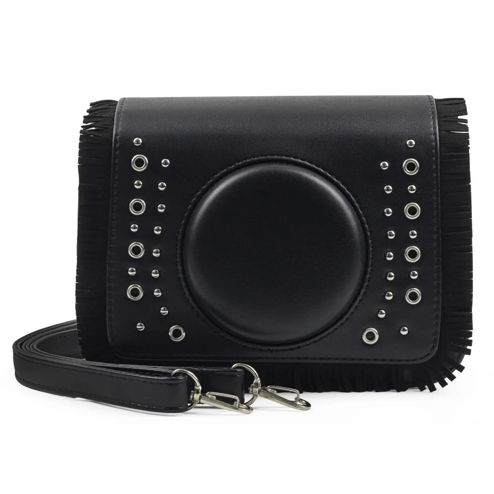 Fashion PU Leather Fujifilm Instax Mini 9 Camera Case Camera Accessories Shoulder Bag Instant Camera Fringe Metal Buckle Bag
Fashion PU Leather Fujifilm Instax Mini 9 Camera Case Camera Accessories Shoulder Bag Instant Camera Fringe Metal Buckle Bag