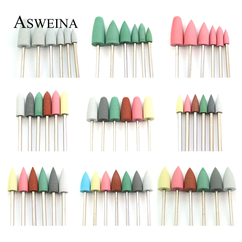 6pcs Silicone Nail Drill Bit Electric Rotary Burr Bits Set Polishing Buffer Files Manicure Pedicure Machine Accessories Tools
6pcs Silicone Nail Drill Bit Electric Rotary Burr Bits Set Polishing Buffer Files Manicure Pedicure Machine Accessories Tools