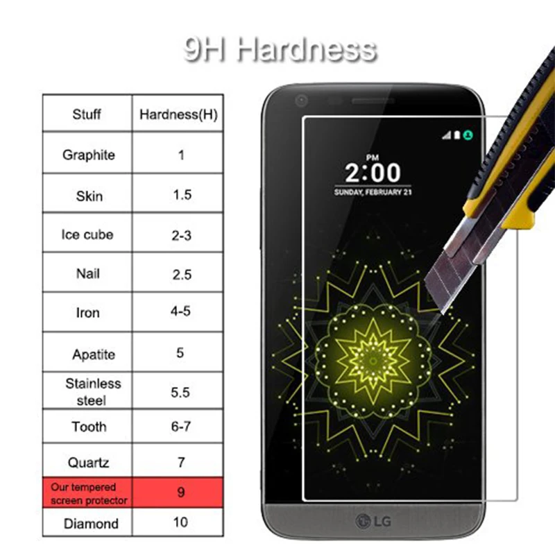 Антишпионское закаленное стекло для защиты экрана LG G4 G5 G3 HD Премиум Закаленное
