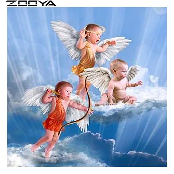 ZOOYA Diamond Embroidery 5D Round Diamond Painting DIY Diamond Cross Stitch Full Resin Drill Home Decor Baby Angel Clouds RF949 
ZOOYA Diamond Embroidery 5D Round Diamond Painting DIY Diamond Cross Stitch Full Resin Drill Home Decor Baby Angel Clouds RF949
