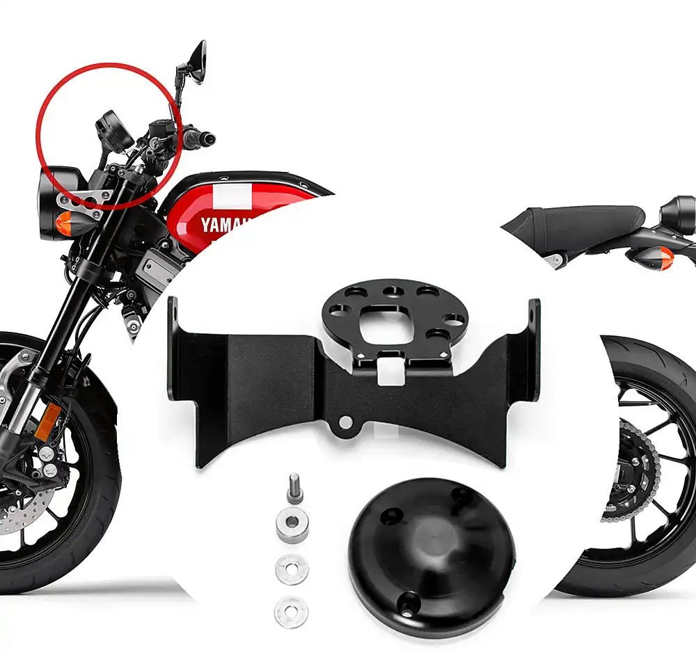 ducati scrambler gauge relocation