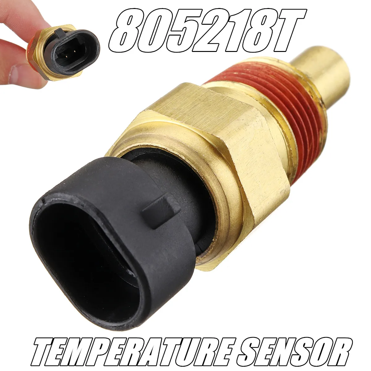 Boat Engine Coolant Temperature Temp Sensor Sender Fits For Mercruiser 805218T 56x21x21mm 2 Pin Connector Stable Characteristics
Boat Engine Coolant Temperature Temp Sensor Sender Fits For Mercruiser 805218T 56x21x21mm 2 Pin Connector Stable Characteristics