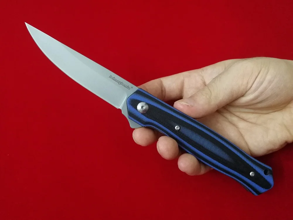 JohnnyJamie KWAIKEN III C11GPBLBK Camping Knife Folding Blade Plain Edge D2 Steel G10 Handle Tactical Cutlery Knifes Hand Tools
JohnnyJamie KWAIKEN III C11GPBLBK Camping Knife Folding Blade Plain Edge D2 Steel G10 Handle Tactical Cutlery Knifes Hand Tools