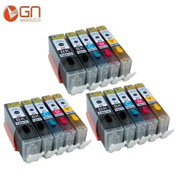 GN 15pcs PGI 270XL CLI271 edible ink cartridge For canon PIXMA MG7720 MG6820 MG6821 MG6822 MG5720 MG5722 MG5721 Inkjet Printers
GN 15pcs PGI 270XL CLI271 edible ink cartridge For canon PIXMA MG7720 MG6820 MG6821 MG6822 MG5720 MG5722 MG5721 Inkjet Printers