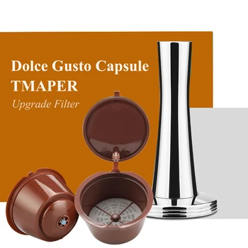 41 mm Solid Iron Plated Base Coffee Tamper for Espresso Coffee Machines Silver Color Upgrade Version Dolce Gusto Press + Capsule
41 mm Solid Iron Plated Base Coffee Tamper for Espresso Coffee Machines Silver Color Upgrade Version Dolce Gusto Press + Capsule
