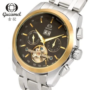 GUCAMEL Top Luxury Brand Mens Watch Tourbillon Automatic Mechanical Male Wristwatch Waterproof Stainless Steel Watches Genuine 
GUCAMEL Top Luxury Brand Mens Watch Tourbillon Automatic Mechanical Male Wristwatch Waterproof Stainless Steel Watches Genuine