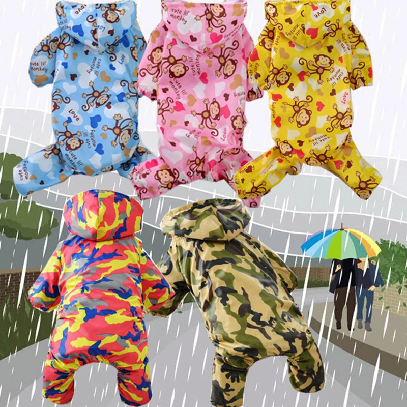 2018 New Arrival Camouflage color Dog Raincoat for Small Dogs Waterproof Pet Clothes Outdoor Clothing Dog Cat Hooded Raincoat
2018 New Arrival Camouflage color Dog Raincoat for Small Dogs Waterproof Pet Clothes Outdoor Clothing Dog Cat Hooded Raincoat
