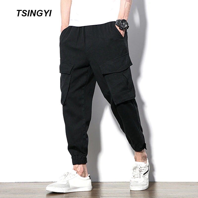 Tsingyi Autumn Plus size Loose Man Joggers Casual Pants Black Camo Multi Pockets Hip Hop Cargo Pant Drawstring Tactical Joggers
Tsingyi Autumn Plus size Loose Man Joggers Casual Pants Black Camo Multi Pockets Hip Hop Cargo Pant Drawstring Tactical Joggers