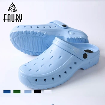 Summer Doctor Pet Hospital Medical Hole Shoes Anti-static Non-slip Surgical Slippers Beauty Salon Work Shoes Dual Purpose Shoes
Summer Doctor Pet Hospital Medical Hole Shoes Anti-static Non-slip Surgical Slippers Beauty Salon Work Shoes Dual Purpose Shoes