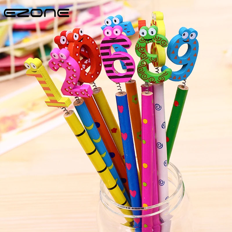 EZONE 2PCS Kawaii Number Letter Pencil For Children Writing Drawing Christmas Cartoons Shape Pens Kids Toy School Office Supply
EZONE 2PCS Kawaii Number Letter Pencil For Children Writing Drawing Christmas Cartoons Shape Pens Kids Toy School Office Supply
