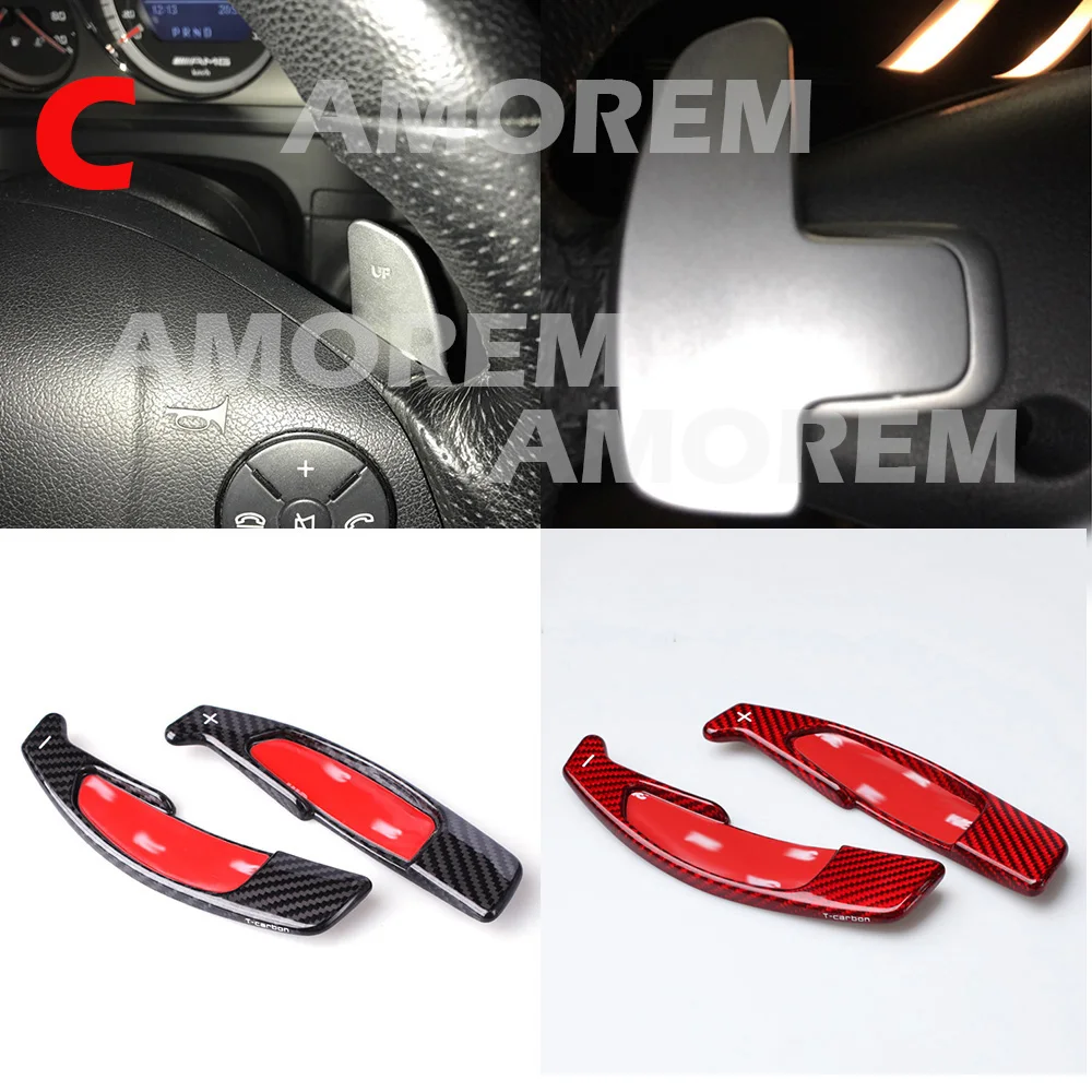 Carbon Fiber Steering Wheel Shift Paddle Extension Shifters Replacement For Mercedes Benz AMG A45 CLA45 C63 S63 GLA45 E43 SL63
Carbon Fiber Steering Wheel Shift Paddle Extension Shifters Replacement For Mercedes Benz AMG A45 CLA45 C63 S63 GLA45 E43 SL63