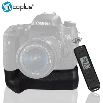 Mcoplus BG-760DR LCD Built-in 2.4G Wireless Remote Control Vertical Battery Grip for Canon EOS 750D 760D Rebel T6i T6s as BG-E18
Mcoplus BG-760DR LCD Built-in 2.4G Wireless Remote Control Vertical Battery Grip for Canon EOS 750D 760D Rebel T6i T6s as BG-E18