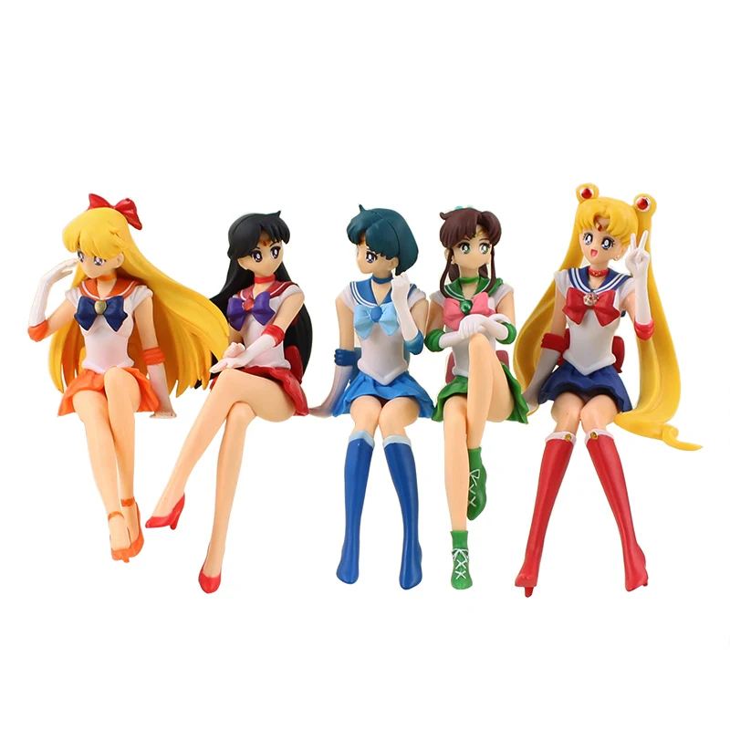 11 см Сейлор Мун 20 я годовщина девушки Tsukino Usagi Mars Venus Mercury Jupiter Break ПВХ фигурка