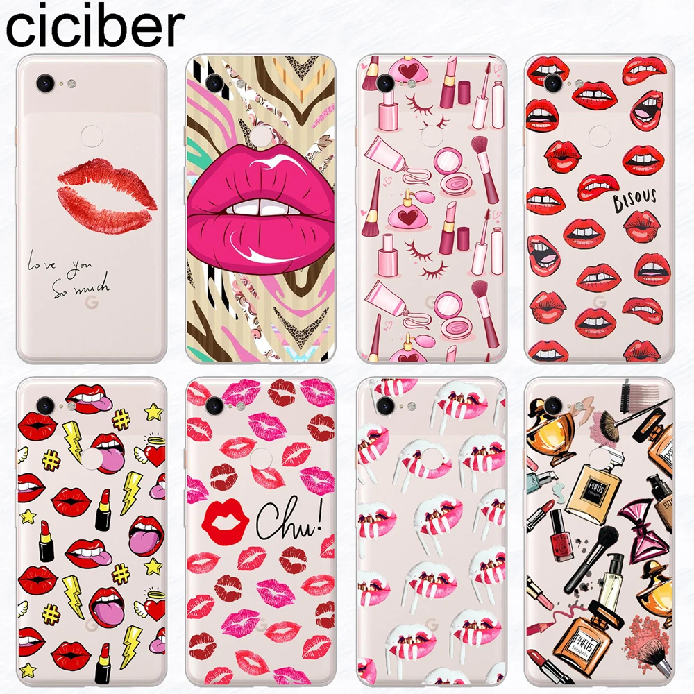 ciciber Sexy Girls Lipstick Kiss Phone Case Funda for Google Pixel 3 2 XL Soft Silicone Cover for Pixel 3XL 2XL Coque Capinha
ciciber Sexy Girls Lipstick Kiss Phone Case Funda for Google Pixel 3 2 XL Soft Silicone Cover for Pixel 3XL 2XL Coque Capinha