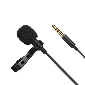 Lavalier Lapel Portable Clip-on Microphone Mic 3.5mm Audio Plug Length 1.5m Omni-directional Noise-canceling Mic for Smartphone
Lavalier Lapel Portable Clip-on Microphone Mic 3.5mm Audio Plug Length 1.5m Omni-directional Noise-canceling Mic for Smartphone