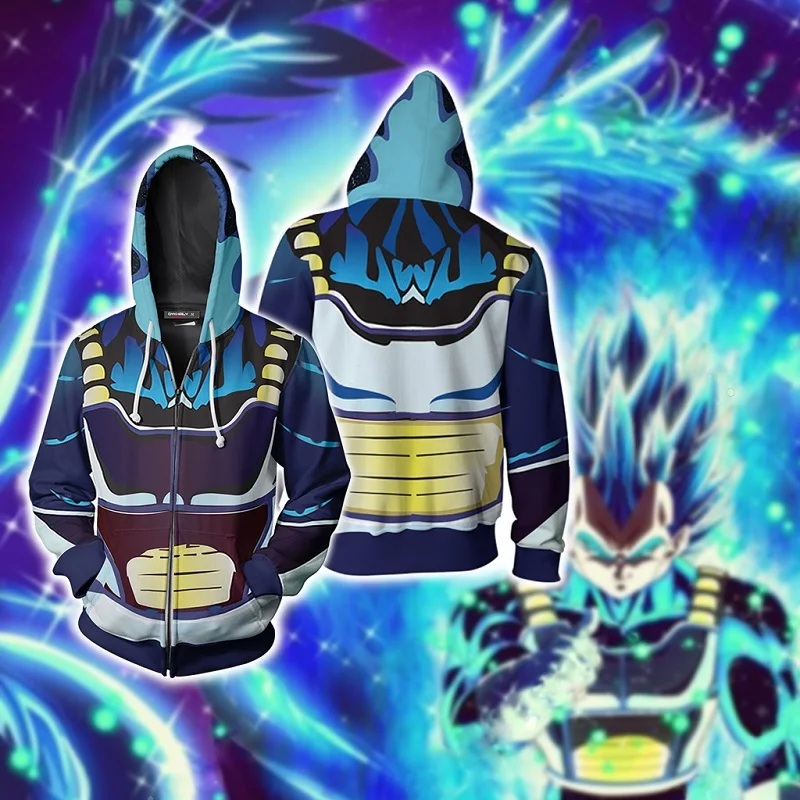 BIANYILONG 2019 New Autumn Winter 3D print Dragon Ball Vegeta Cosplay Zip Up Hoodie Jacket clothing
BIANYILONG 2019 New Autumn Winter 3D print Dragon Ball Vegeta Cosplay Zip Up Hoodie Jacket clothing